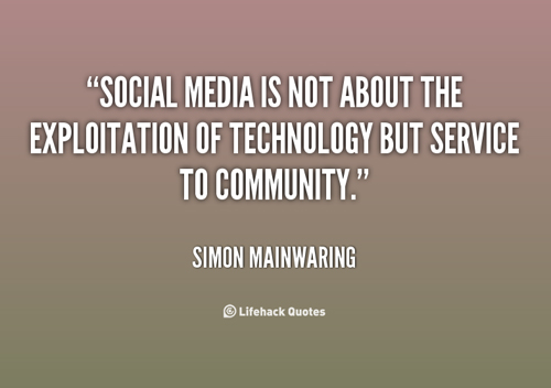 Social Media Quote