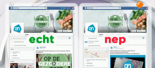 Fake Facebook pagina van albert Heijn troggelt consumenten hun geld af